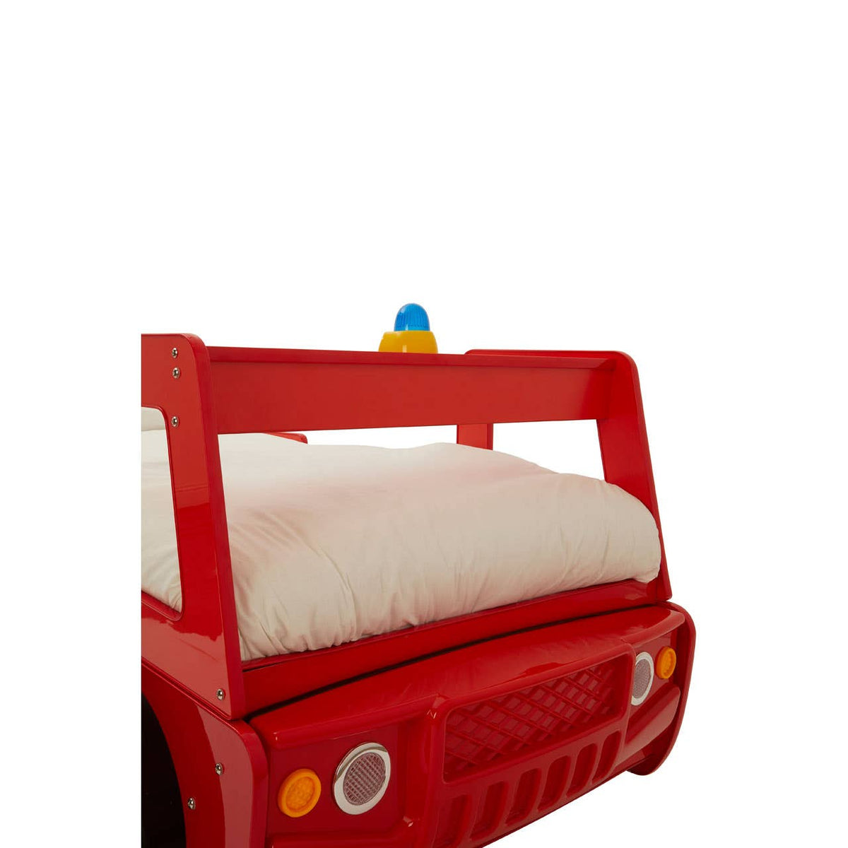 Kids Red Fire Engine Bed.