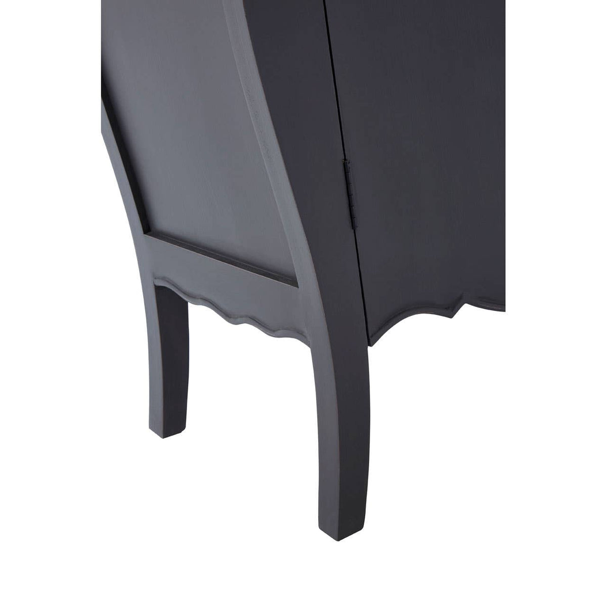 Loire 2 Door /2 Drawer Dark Grey Side Board.