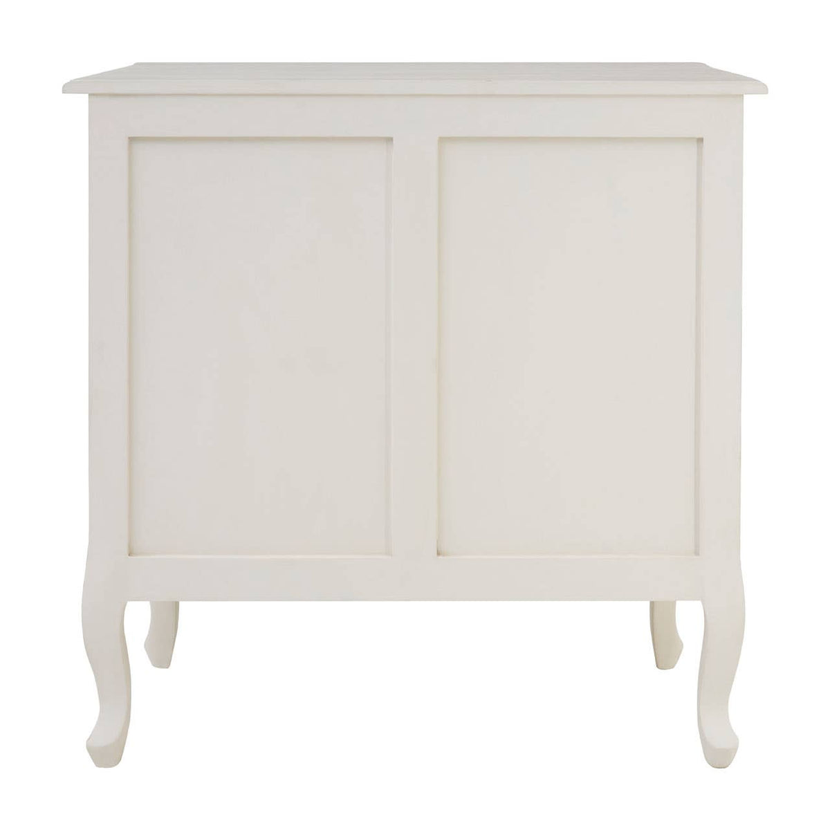 Loire 3 Drawer White Chest.