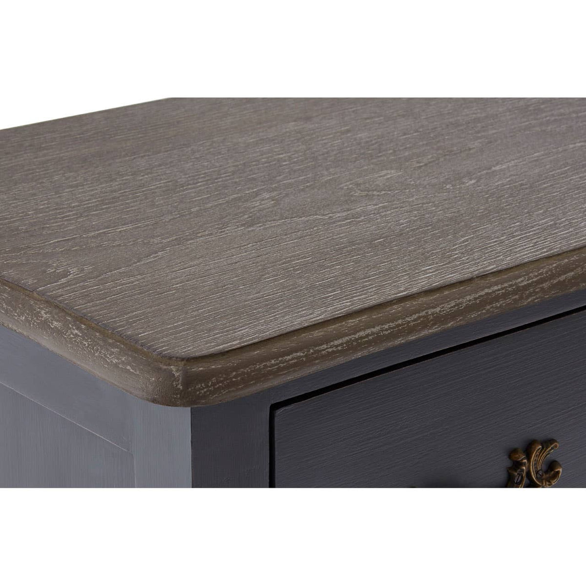 Loire 4 Drawer Dark Grey Chest.