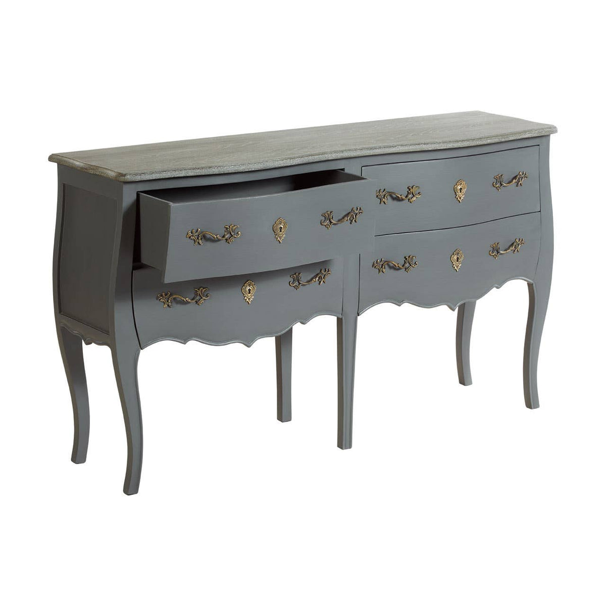 Loire 4 Drawer Double Chest.