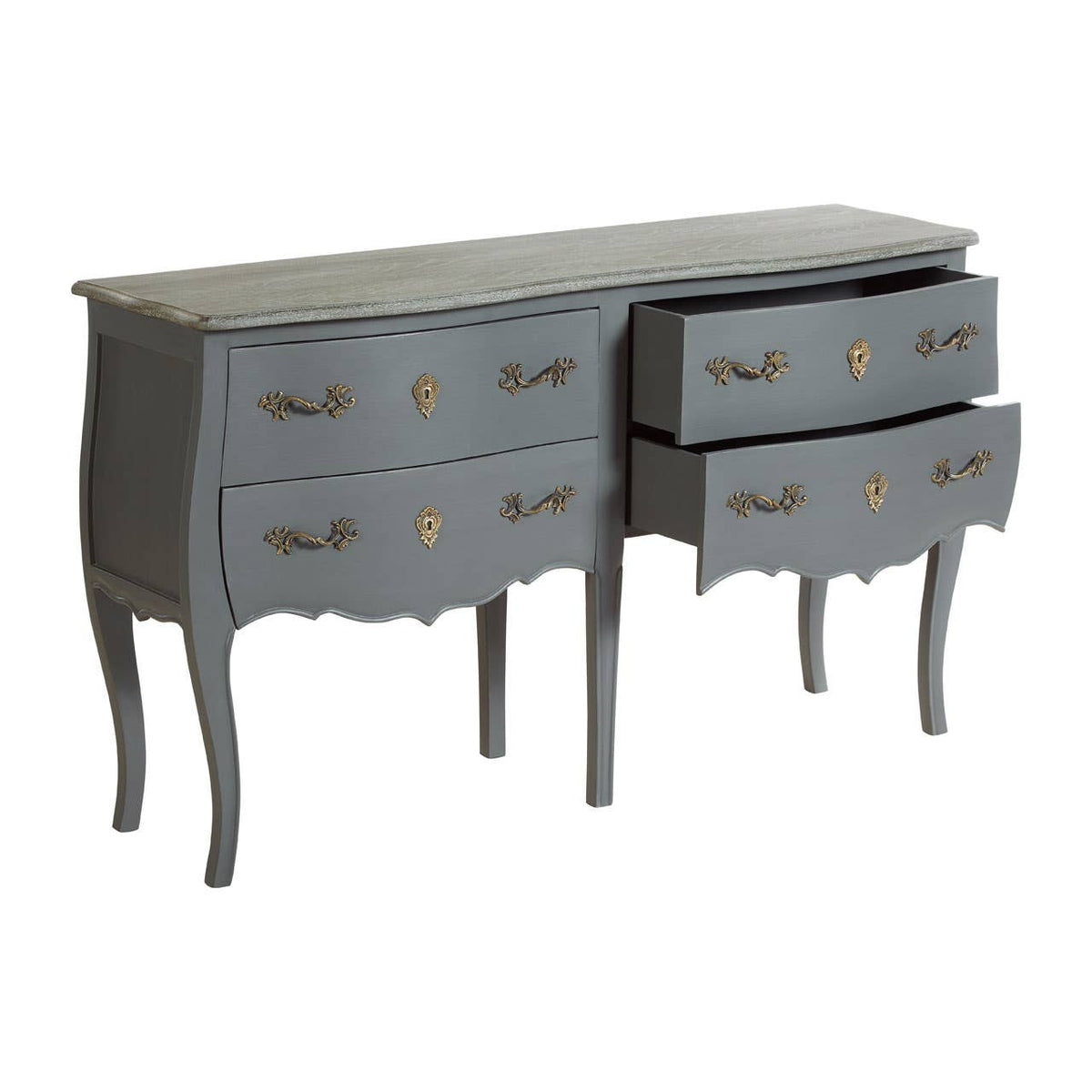 Loire 4 Drawer Double Chest.