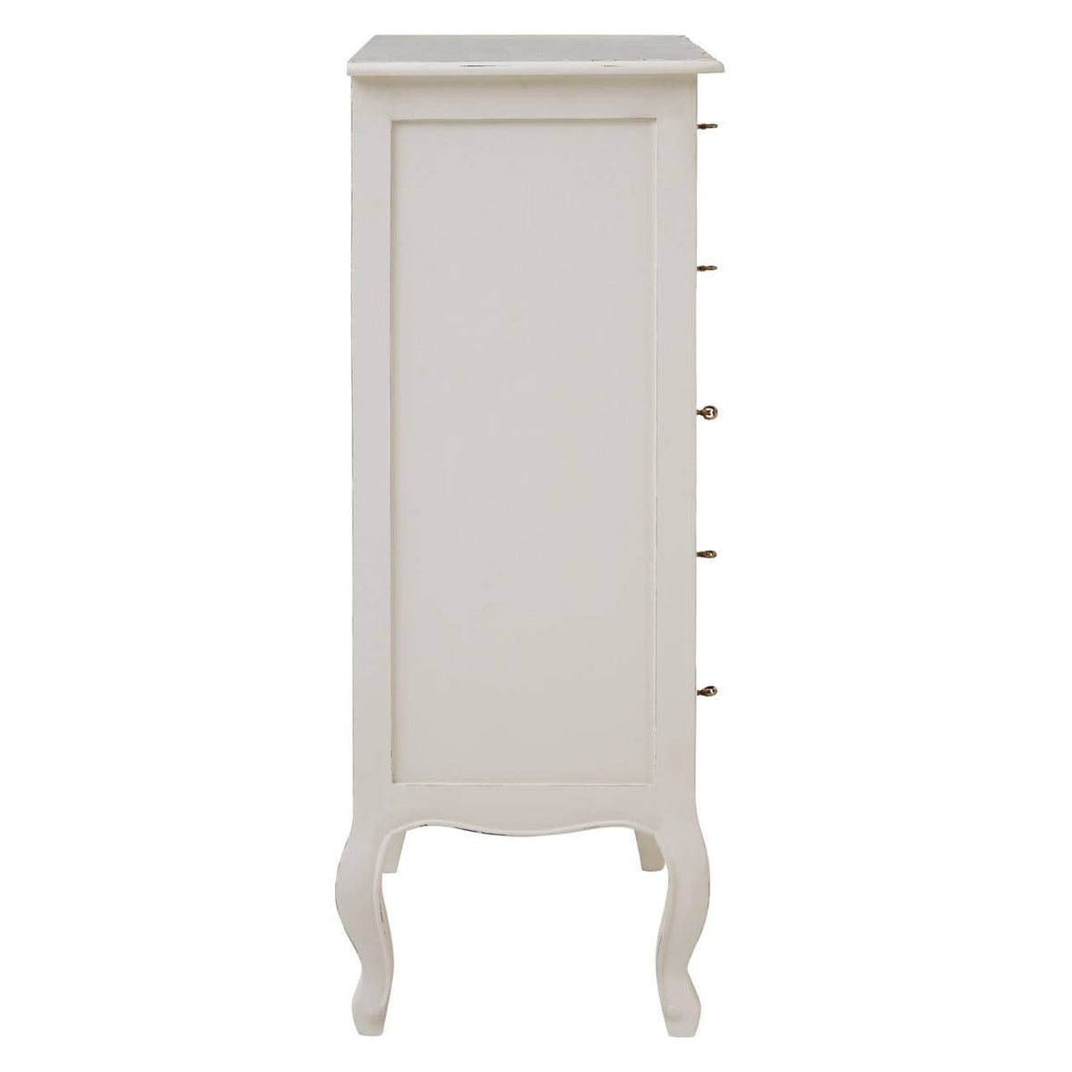 Loire 5 Drawer White Chest.