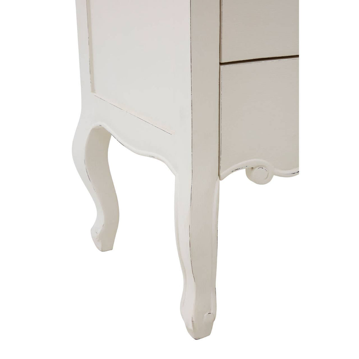 Loire 5 Drawer White Chest.