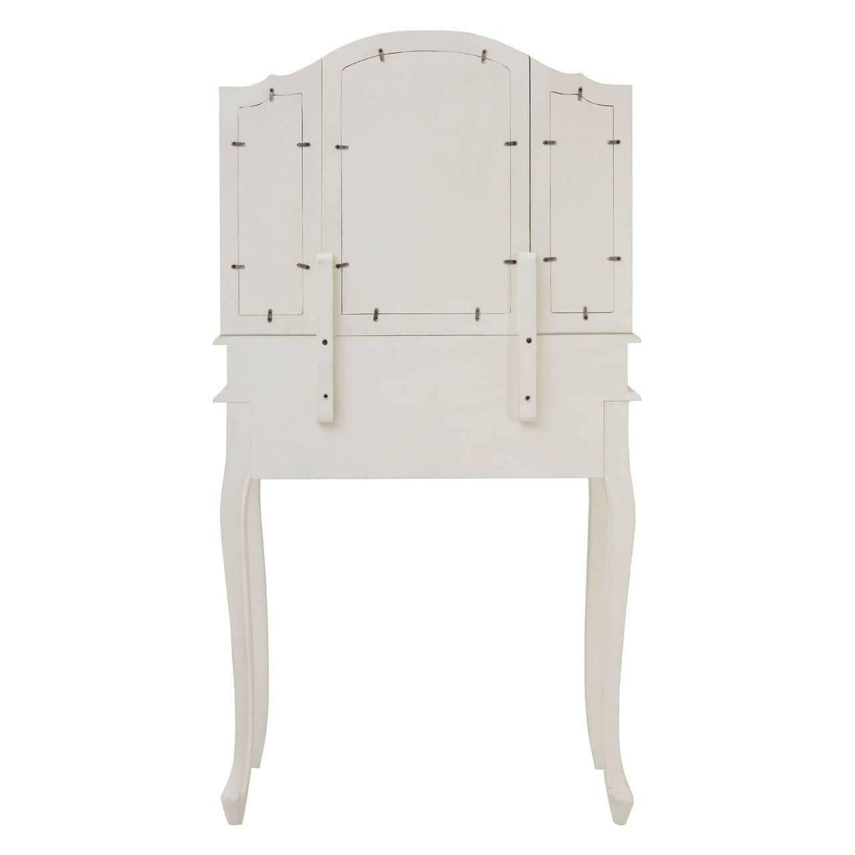 Loire Dressing Table With Mirror White.