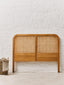 Lyon Natural Rattan And Oak Headboard.