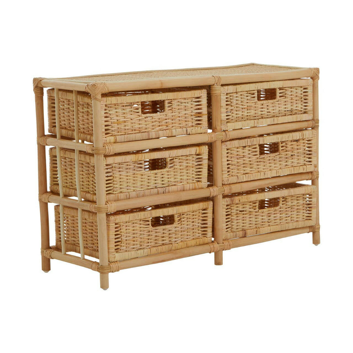 Mataram Six Drawer Chest.
