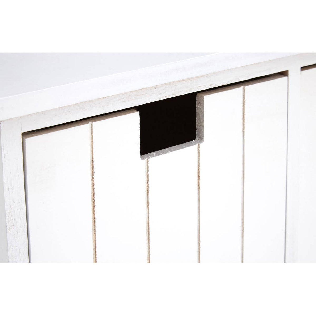 New England White Drawer Bench.