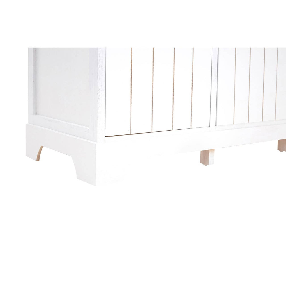 New England White Drawer Bench.
