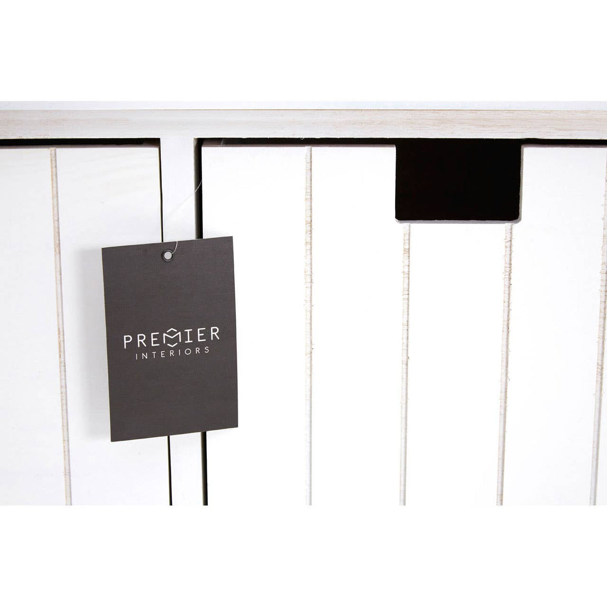 New England White Drawer Bench.