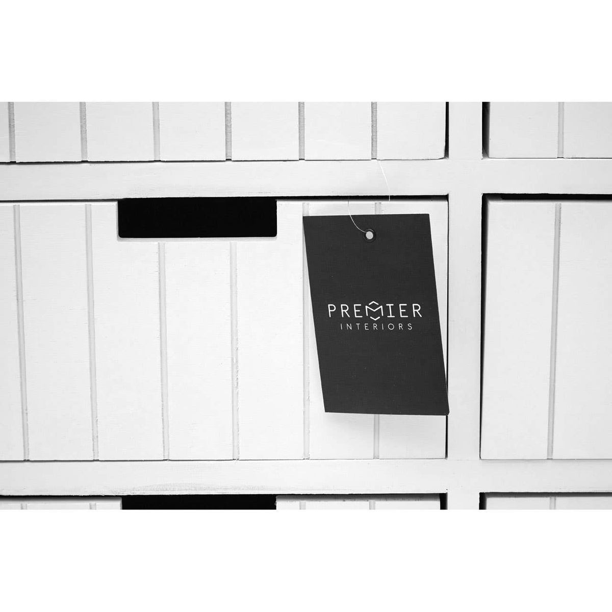 New England White Mdf 6 Drawers Chest.