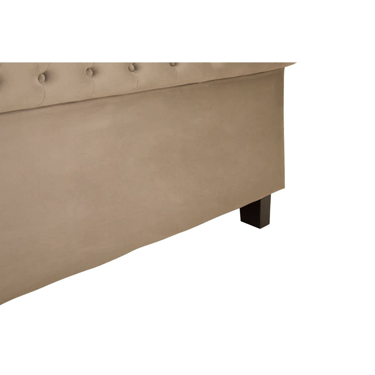 Orlando Grey Ottoman Double Bed.