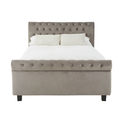 Noosa & Co. Sleeping Orlando Grey Ottoman King Bed House of Isabella UK