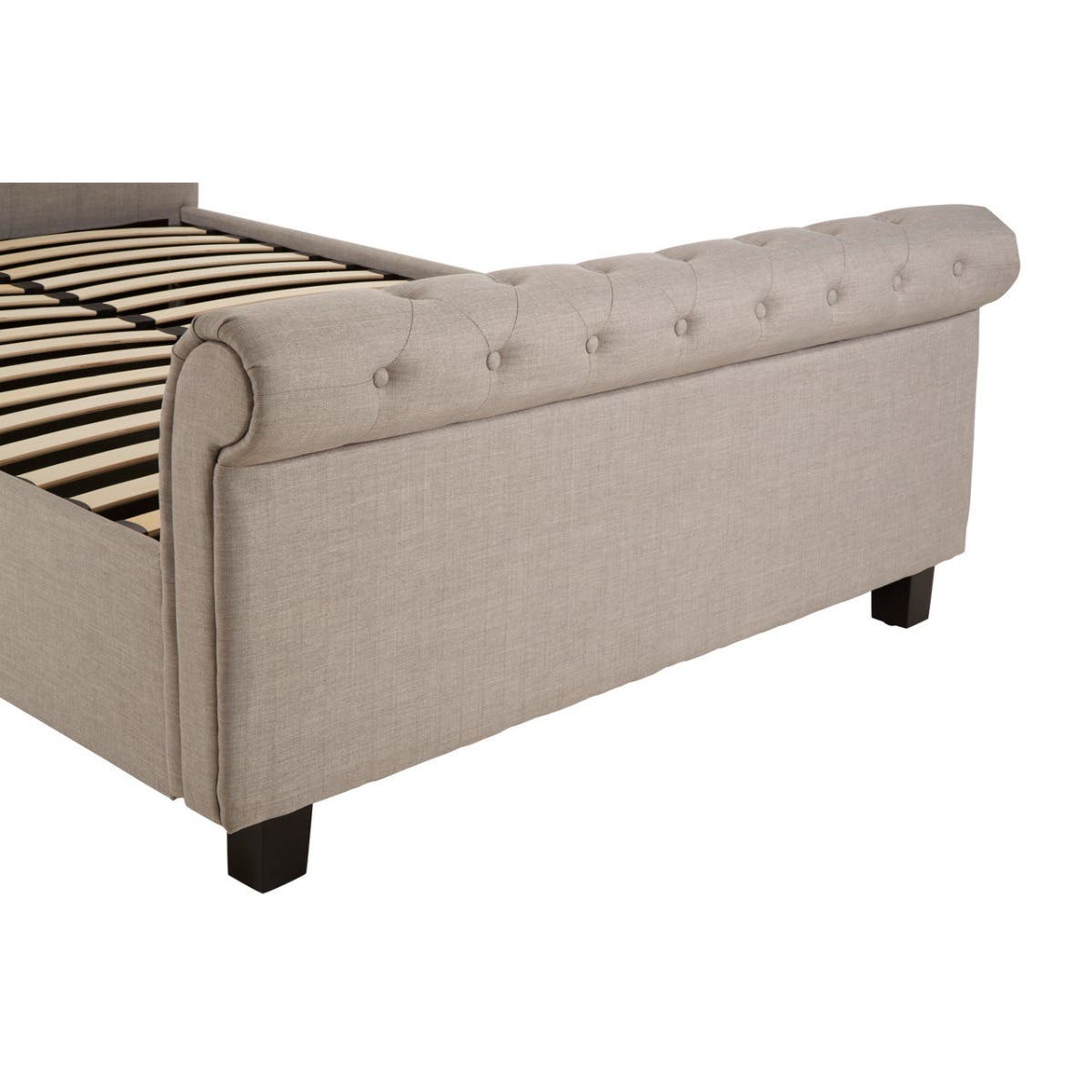 Noosa & Co. Sleeping Orlando Light Grey Ottoman King Bed House of Isabella UK