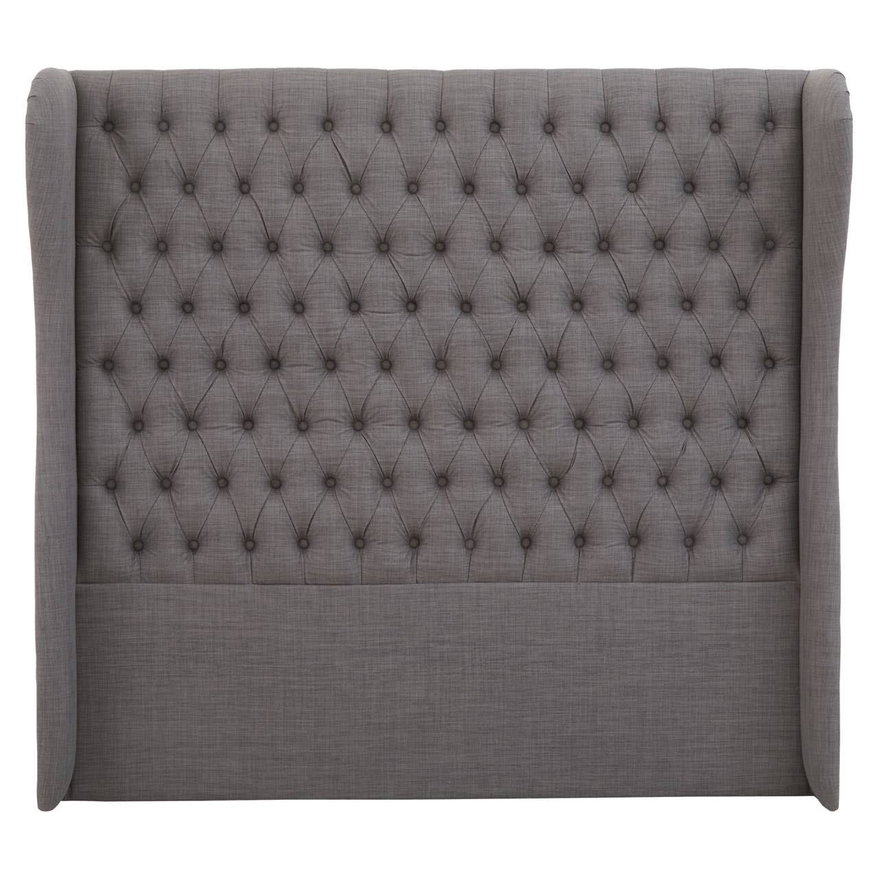 Noosa & Co. Sleeping Parkside Grey Kingsize Headboard House of Isabella UK