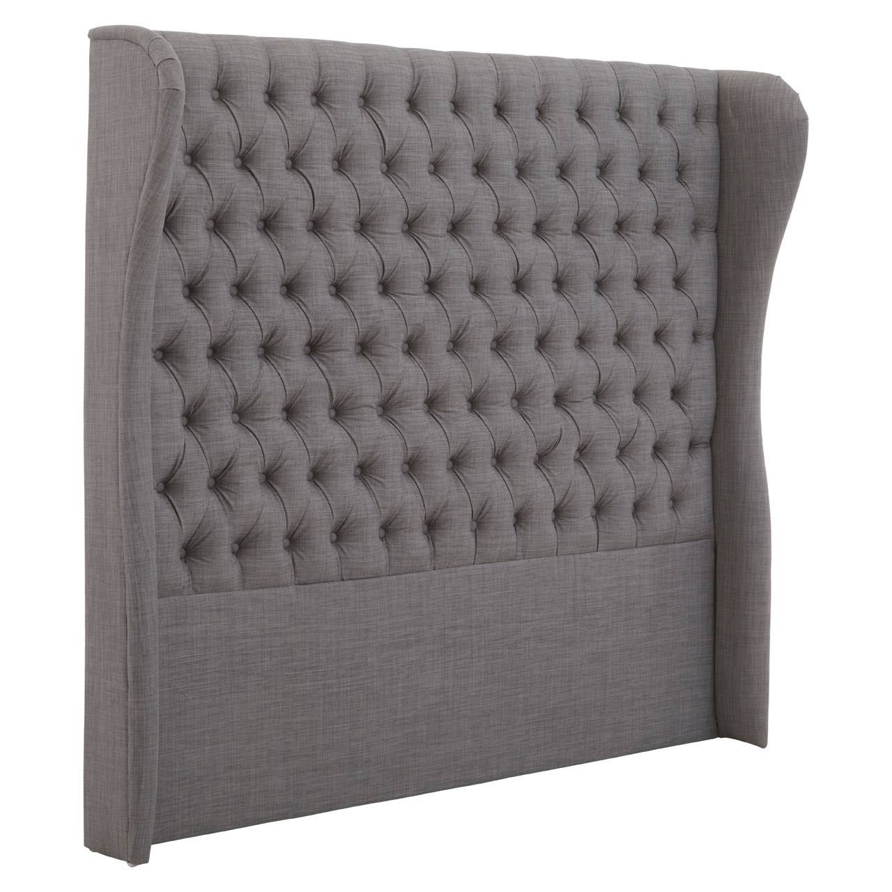 Noosa & Co. Sleeping Parkside Grey Kingsize Headboard House of Isabella UK