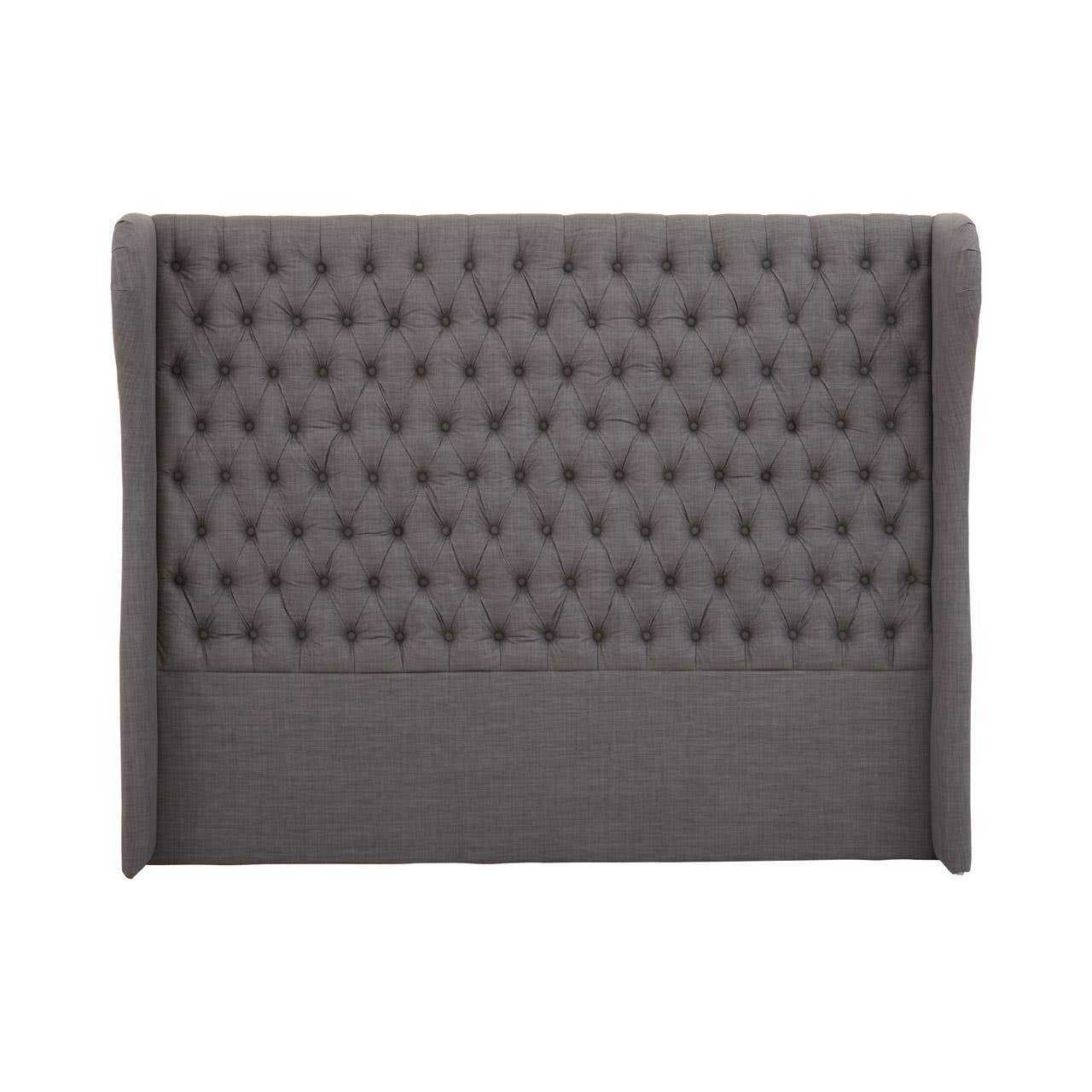 Noosa & Co. Sleeping Parkside Grey Super Kingsize Headboard House of Isabella UK