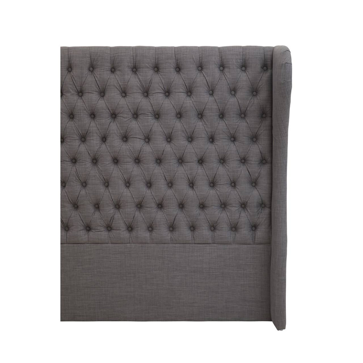 Parkside Grey Super Kingsize Headboard.