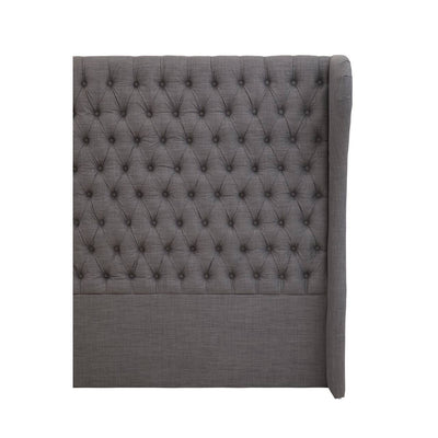 Noosa & Co. Sleeping Parkside Grey Super Kingsize Headboard House of Isabella UK