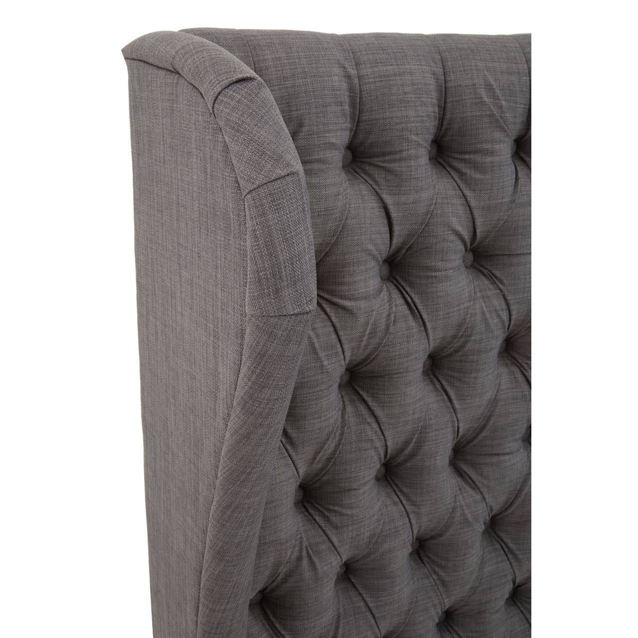 Noosa & Co. Sleeping Parkside Grey Super Kingsize Headboard House of Isabella UK