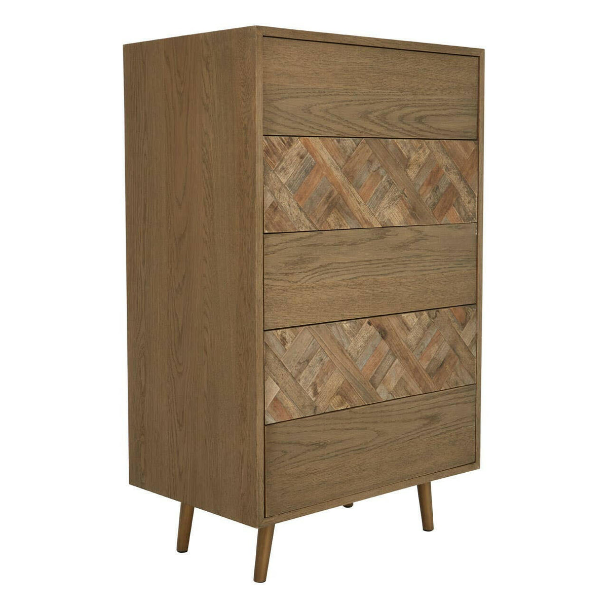 Salvar 5 Drawer Wood Chest.