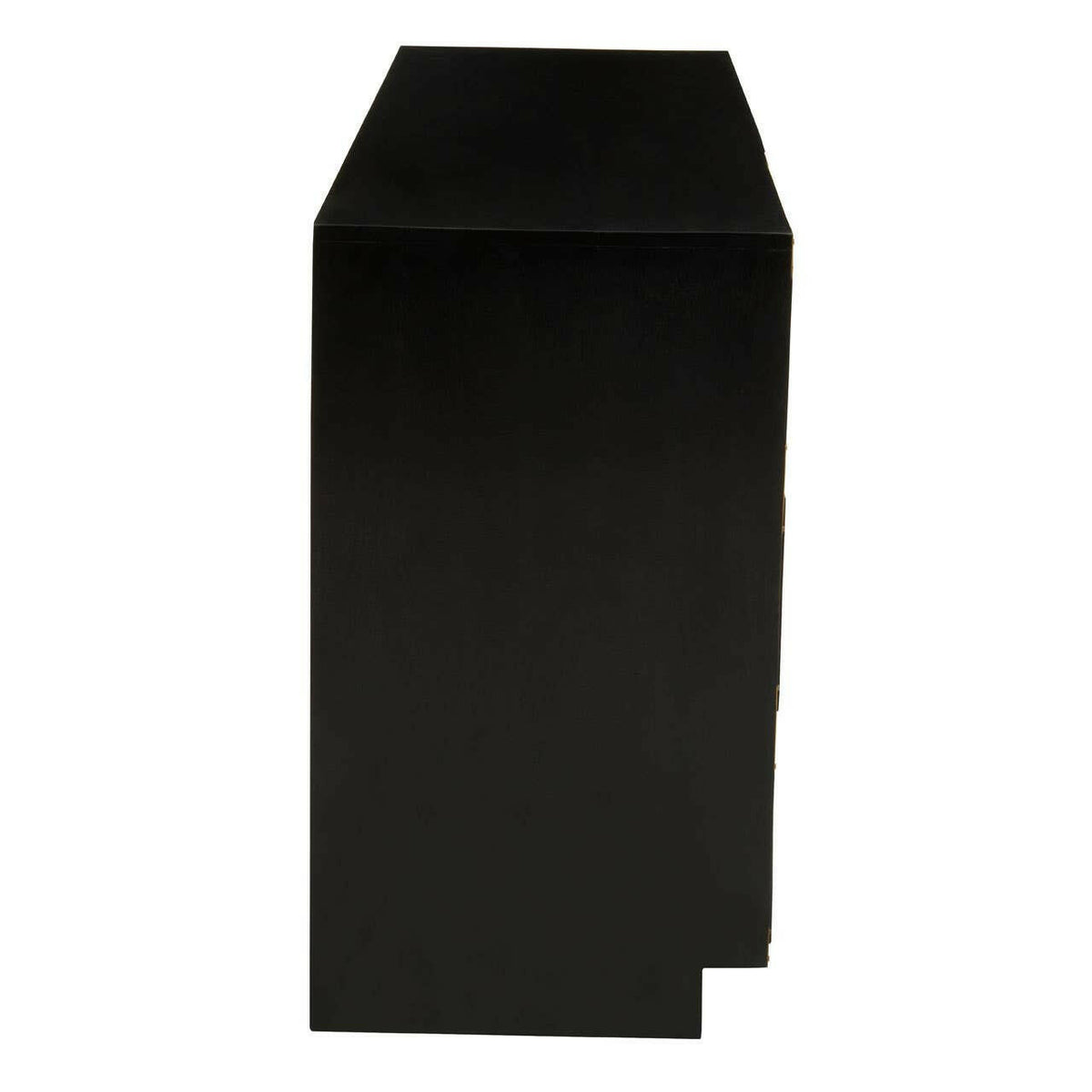 Sarter Seven Drawer Black Mango Wood Chest.