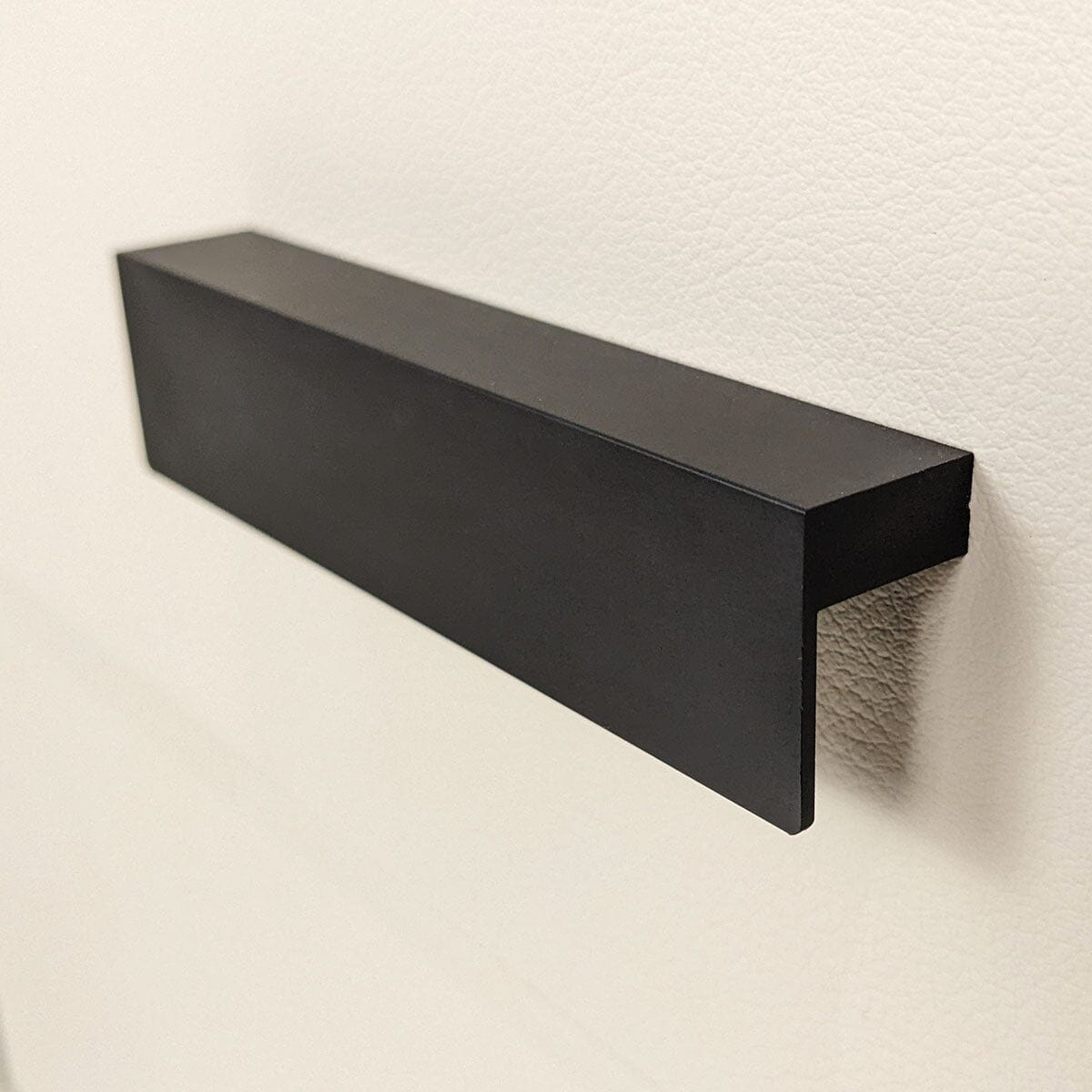 Nova Stone & Black 2 Drawer Bedside Table