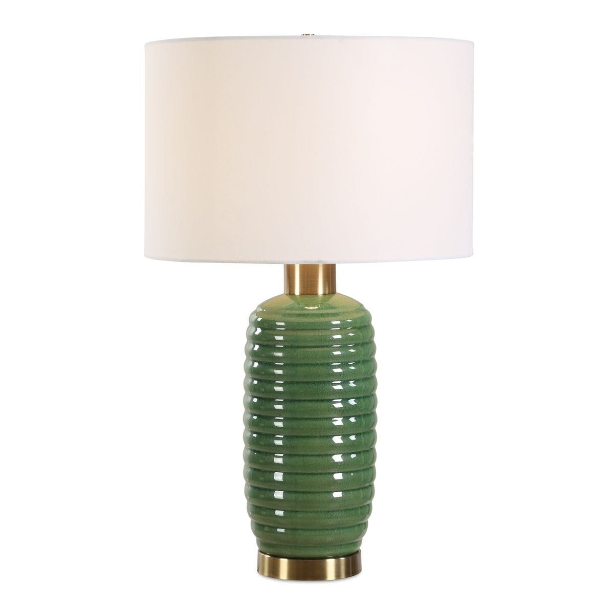 Oakley Table Lamp in Green