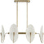 Opal Wand 6 Light LED Pendant