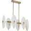 Opal Wand 6 Light LED Pendant