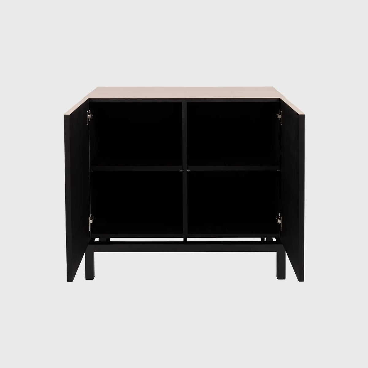 Paragon Cabinet 2 Door Pumice Leather