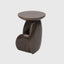 Pebble bronze side table