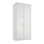 OTI Bedroom Austen White Double Wardrobe House of Isabella UK