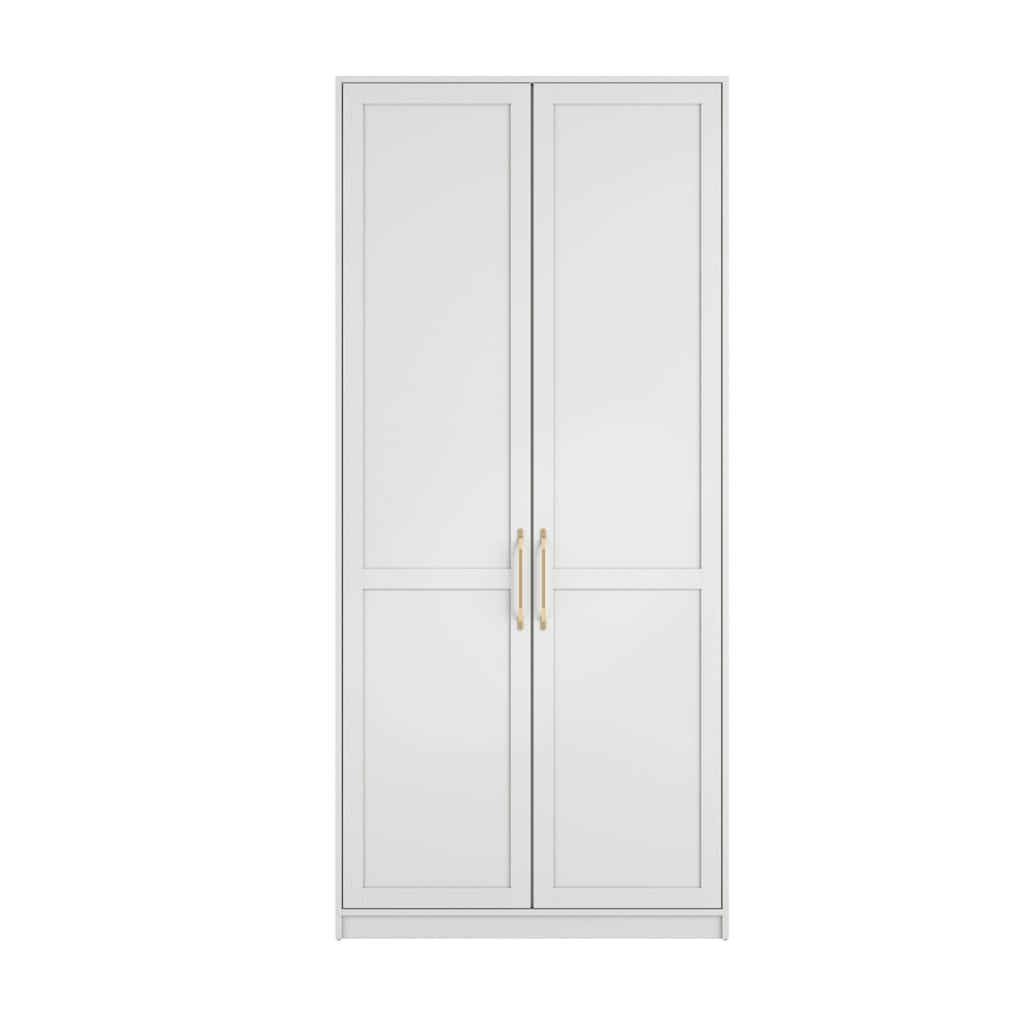 OTI Bedroom Austen White Single Wardrobe House of Isabella UK