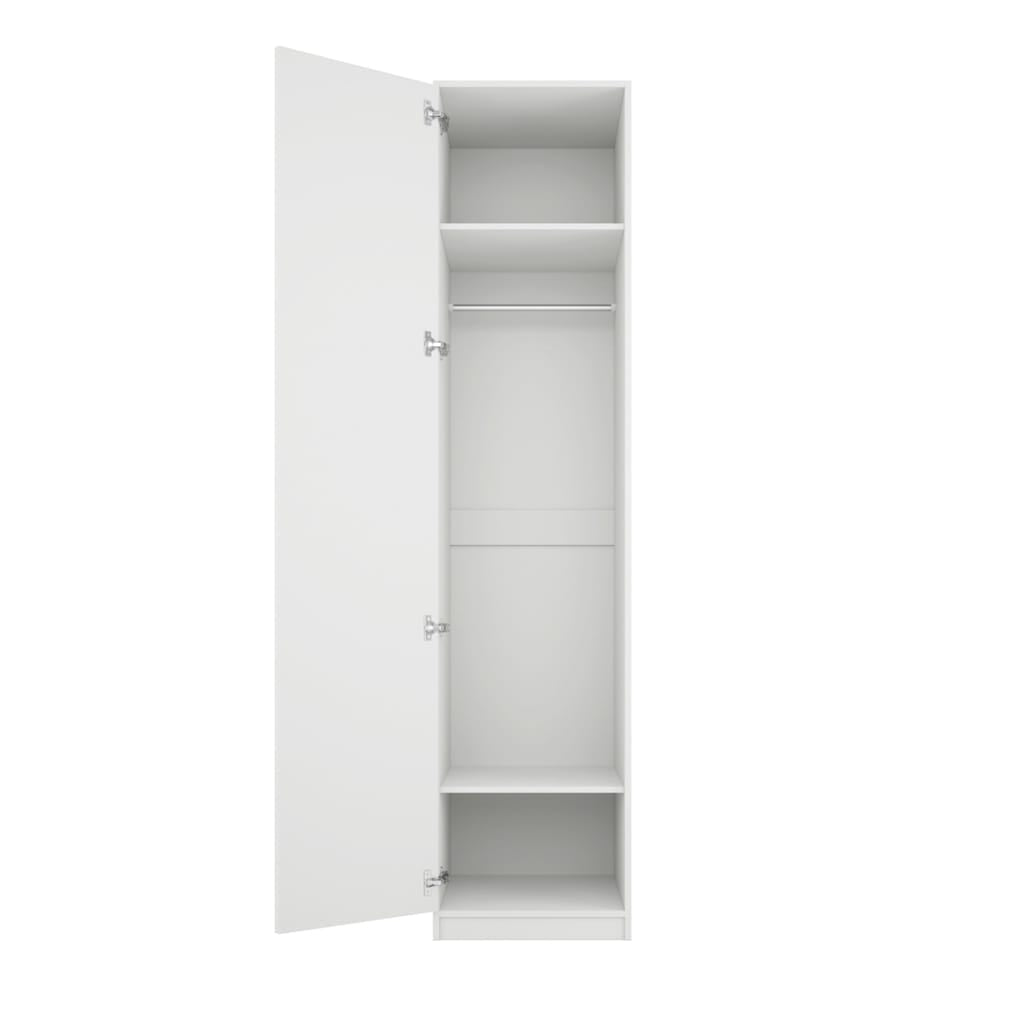 OTI Bedroom Austen White Single Wardrobe House of Isabella UK