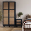 OTI Bedroom Bordeaux Berlin Blue 2 Door Wardrobe House of Isabella UK