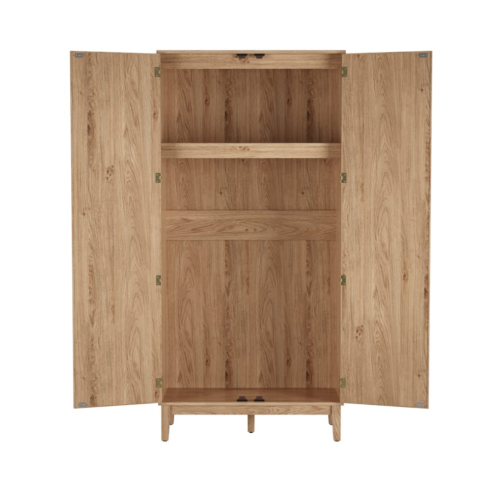 OTI Bedroom Bordeaux Oak 2 Door Wardrobe House of Isabella UK
