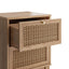 OTI Bedroom Bordeaux Oak Bedside Cabinet House of Isabella UK