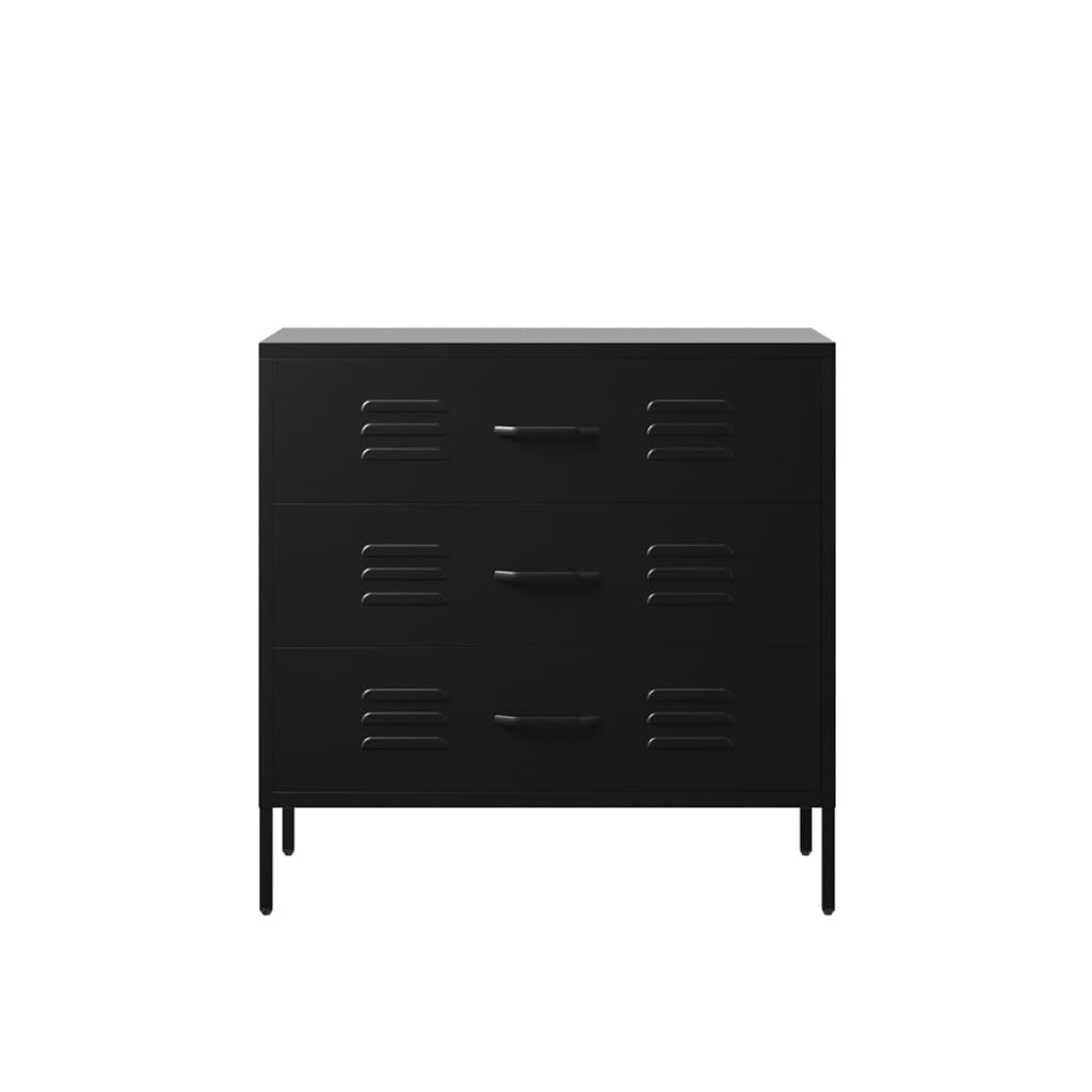 OTI Bedroom Caleb Black Chest House of Isabella UK