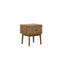 OTI Bedroom Callie Smoked Bedside Cabinet House of Isabella UK
