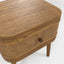 OTI Bedroom Callie Smoked Bedside Cabinet House of Isabella UK