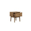 OTI Bedroom Callie Smoked Bedside Cabinet House of Isabella UK