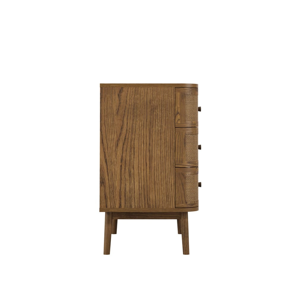 OTI Bedroom Callie Smoked Chest of Drawers House of Isabella UK