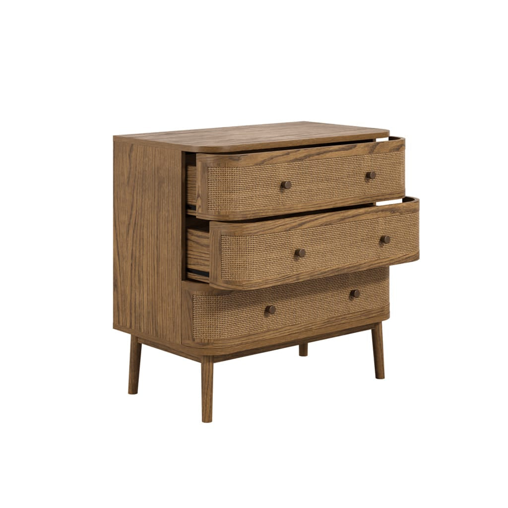 OTI Bedroom Callie Smoked Chest of Drawers House of Isabella UK