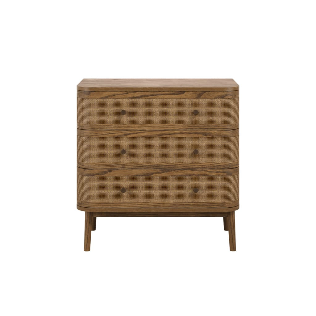 OTI Bedroom Callie Smoked Chest of Drawers House of Isabella UK