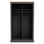OTI Bedroom Devon Charcoal Double Sliding Wardrobe House of Isabella UK