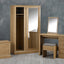 OTI Bedroom Devon Oak Double Sliding Wardrobe House of Isabella UK