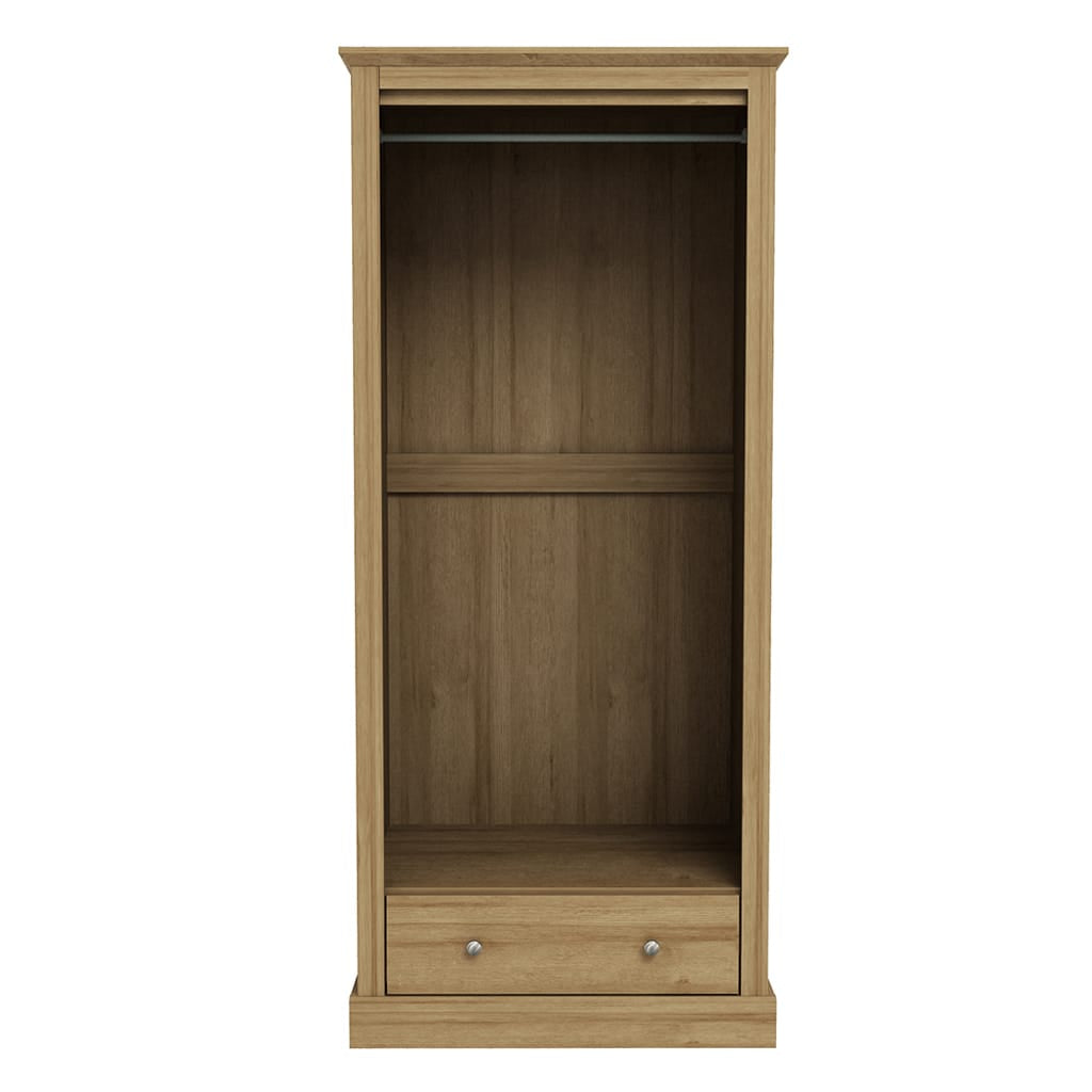 OTI Bedroom Devon Oak Double Wardrobe House of Isabella UK