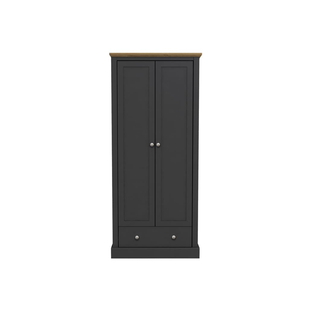 OTI Bedroom Devon Oak Double Wardrobe House of Isabella UK