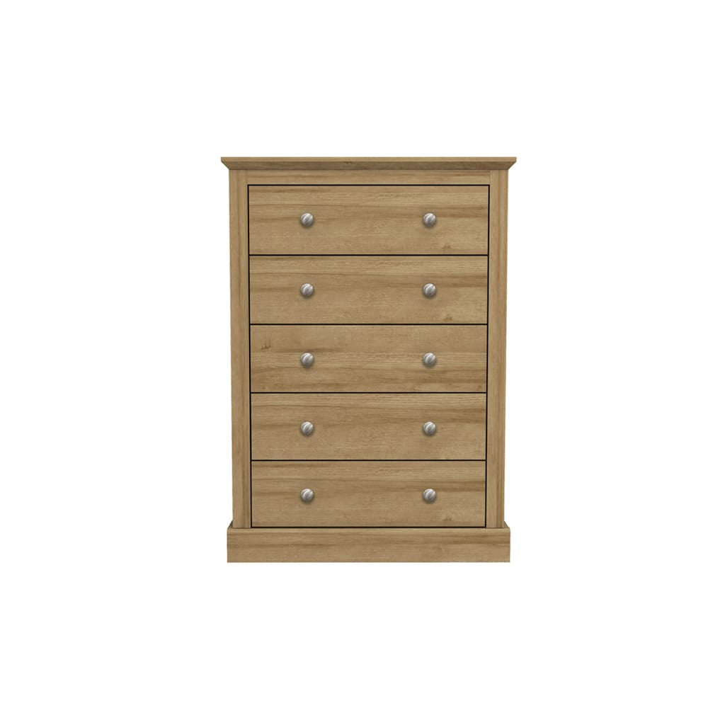 OTI Bedroom Devon Oak Double Wardrobe House of Isabella UK